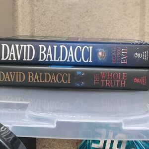 David Baldacci Hardcover Book Set. Shaw series, 2 books.
